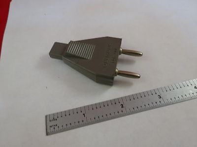 MICROSCOPE PART OLYMPUS JAPAN POWER ADAPTER PLUG 10A 10V AS IS BIN#N2-E-04