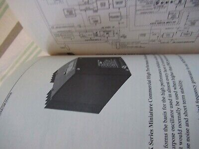 COLLECTABLE RARE EFRATOM RUBIDUM FREQUENCY STANDARD HANDBOOK 1991 AS PIC &BIBLI