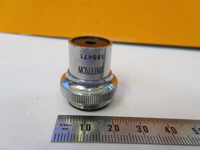 Unitron Japan 4X Objective Optics Lens Microscope Part
