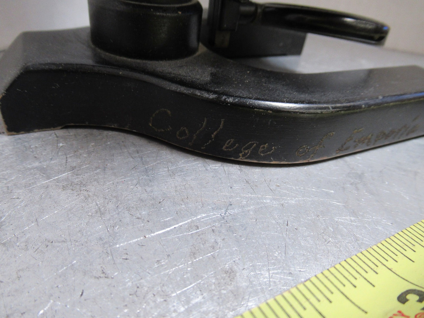 FOR PARTS OR REPAIR ANTIQUE SPENCER MICROSCOPE BAUSCH OBJECTIVES circa 1890 LOB