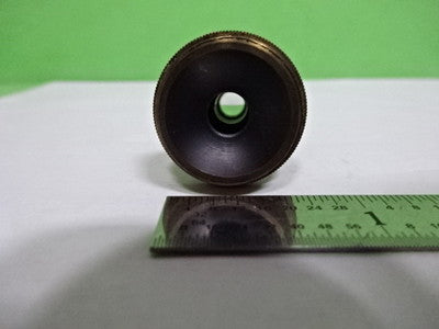 MICROSCOPE PART OBJECTIVE VINTAGE BRASS SPENCER 44X OPTICS AS IS #B2-M-16