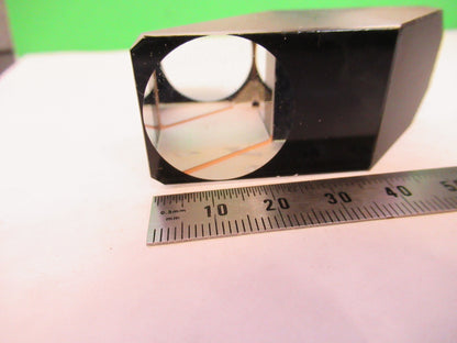 ZEISS GERMANY GLASS PRISM HEAD OPTICS MICROSCOPE PART AS PICTURED S7-A-53