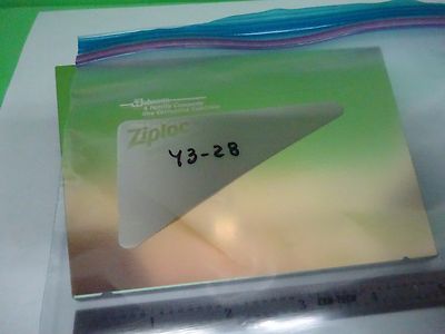 LARGE OPTICAL TRUNCATED MIRROR LASER OPTICS AS IS BIN#Y3-28
