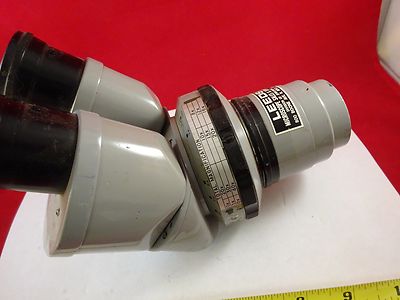 FOR PARTS MICROSCOPE PART NIKON JAPAN STEREO OPTICS AS IS BIN#73-14