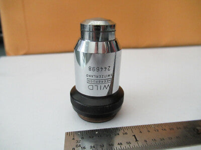 Wild M11 Swiss Heerbrugg Objective 100X Lens Microscope Part