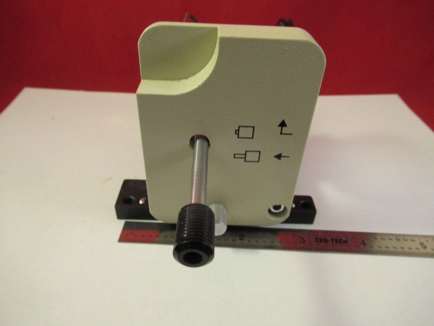 OLYMPUS JAPAN FILTER MIRROR SLIDE OPTICS MICROSCOPE PART AS PICTURED &FT-5-181