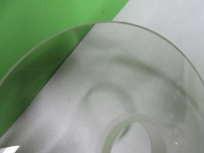 OPTICAL MIL SPEC BI CONVEX Linse [einige Kratzer] LASER OPTICS AS IS BIN#S3-07
