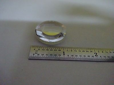 OPTICAL MEDIUM BI CONVEX LENS  LASER OPTICS #X5-39