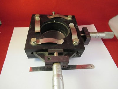 R.s. Wilder Stage Micrometer Table Specimen Microscope Part Barnes
