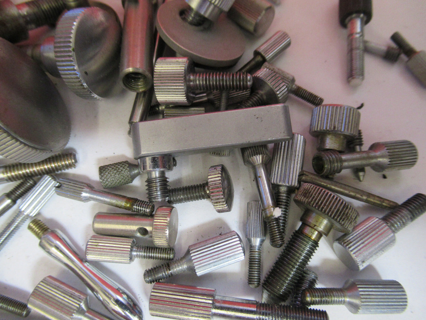 HUGE LOT ASSORTED SCREWS LEITZ BAUSCH ETC MICROSCOPE PART AS PICTURED T9-A-66