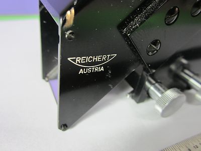 MICROSCOPE PART REICHERT AUSTRIA PHASE METALLO INCOMPLETE AS IS OPTICS BIN#34-57