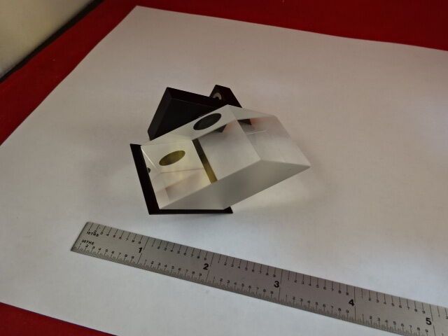 MICROSCOPE PART ZEISS GERMANY AXIOTRON PRISM HEAD OPTICS AS IS #U2-C-53