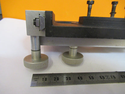 LEITZ WETZLAR GERMANY XY STAGE TABLE MICROSCOPE PART AS PICTURED S4-B-33