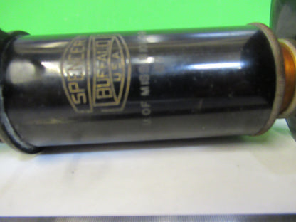 Antique Brass Spencer Lens Co. Tubus + Nosepiece Microscope Part