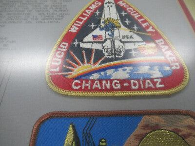 Jpl Galileo Launch Framed Patches Stamp 1989 Jet Propulsion Lab Lob