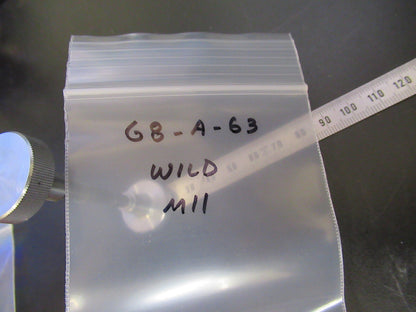 WILD M11 SET OF KNOBS MICROMETER MICROSCOPE PART AS PICTURED G8-A-63