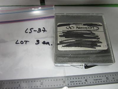 Optical Lot 3 Ea Lenses Mil Spec Laser Optics