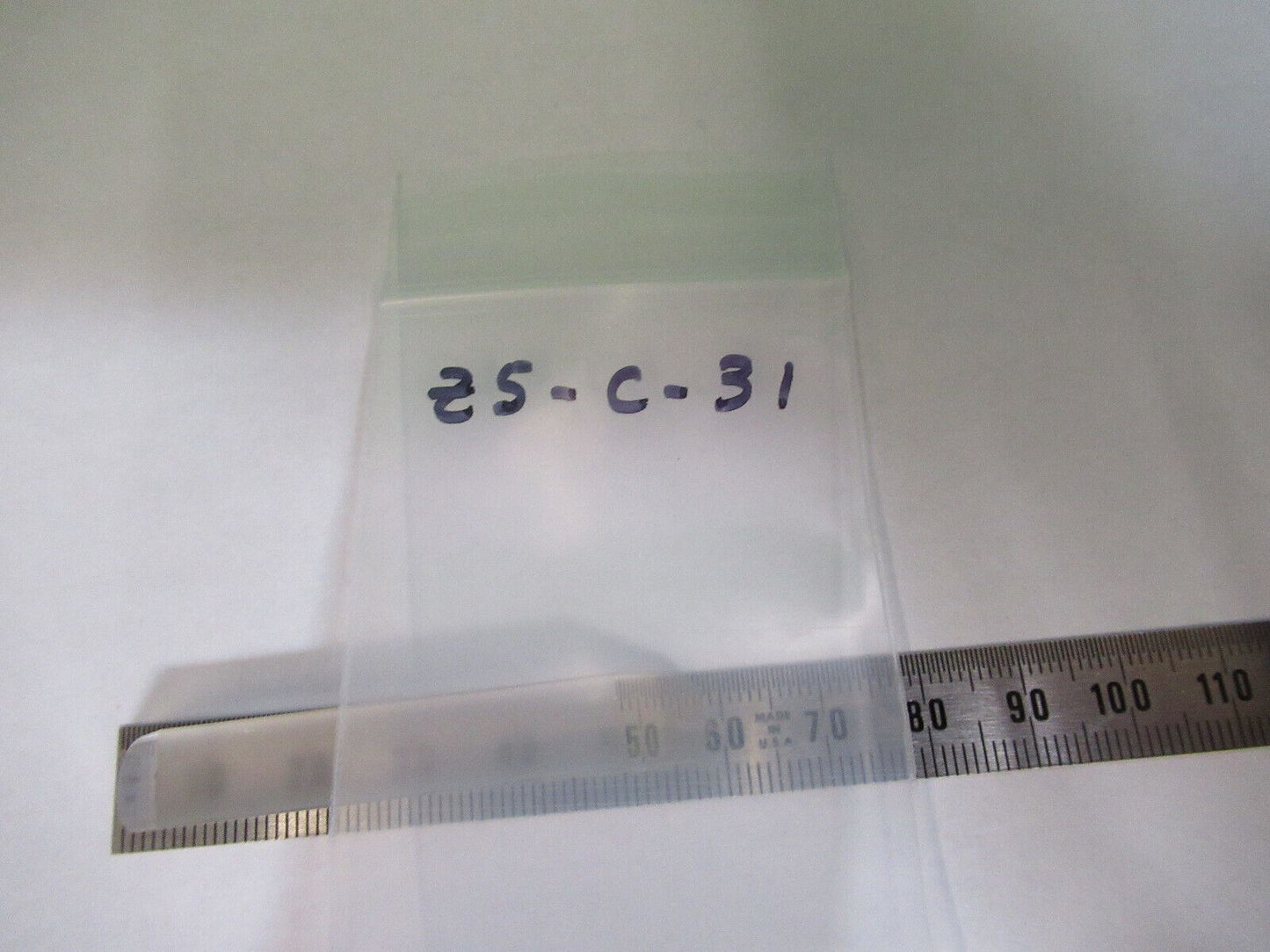 OPTICAL RECTANGULAR GLASS PRISM MIL SPEC OPTICS AS PICTURED Z5-C-31