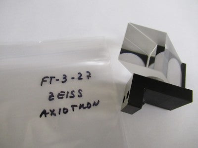ZEISS AXIOTRON GERMANY HEAD PRISM OPTICS MICROSCOPE PART AS PICTURED &FT-3-27