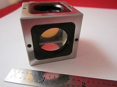 OPTICAL INTERFEROMETER HP 10702A BEAM SPLITTER CUBE LASER OPTICS BIN#1
