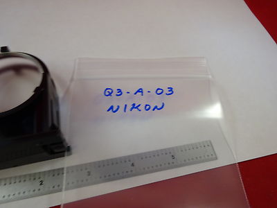 MICROSCOPE PART NIKON LABOPHOT DIFFUSER LENS ILLUMINATOR OPTICS AS IS BN#Q3-A-03