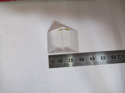 BAUSCH LOMB GLASS PRISM HEAD MICROSCOPE PART AS PICTURED  T1-A-55