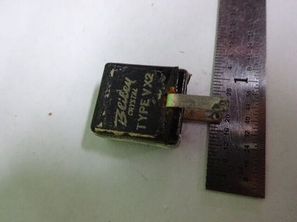 ANTIQUE QUARTZ RADIO CRYSTAL BLILEY ELECTRIC VX2 3105 K FREQUENCY CONTROL #AS-91