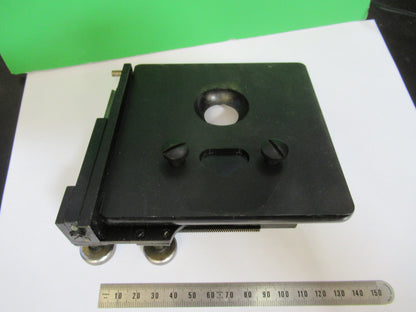 Antique Spencer Lens Co. Xy Stage Table Microscope Part Optics Old