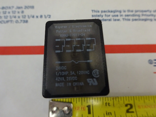 Potter Brumfield Relay Tyco KHAU-17D11-24 Electronic Control