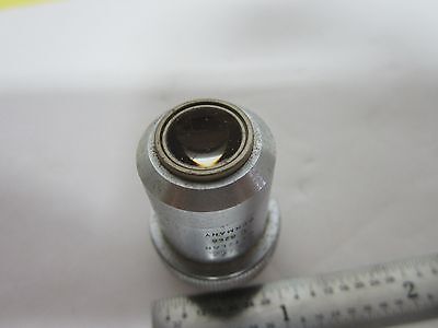 LEITZ WETZLAR GERMANY PL 8X OBJECTIVE MICROSCOPE OPTICS BIN#H1-11