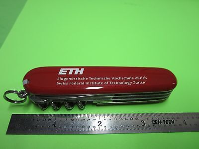 PROMO ETH SWISS INSTITUTE TECHNOLOGY ZURICH SWISS ARMY KNIFE   BIN#37