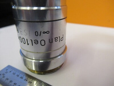 REICHERT LEICA AUSTRIA OBJECTIVE 100X POL MICROSCOPE PART AS PICTURED &8C-A-05