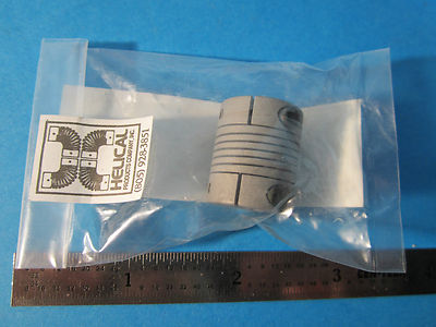 FLEX COUPLER HELICAL for STEPPER MOTORS GEARS ETC BIN#A5
