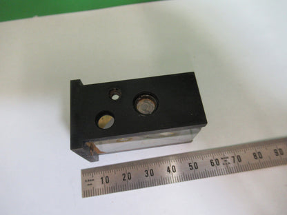 ANTIQUE BAUSCH LOMB PRISM HEAD OPTICS MICROSCOPE PART AS PICTURED S4-B-06