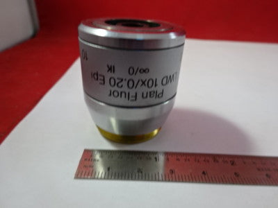 Reichert Polyvar Leica Objective 10X Lwd Lens Microscope Part Optics