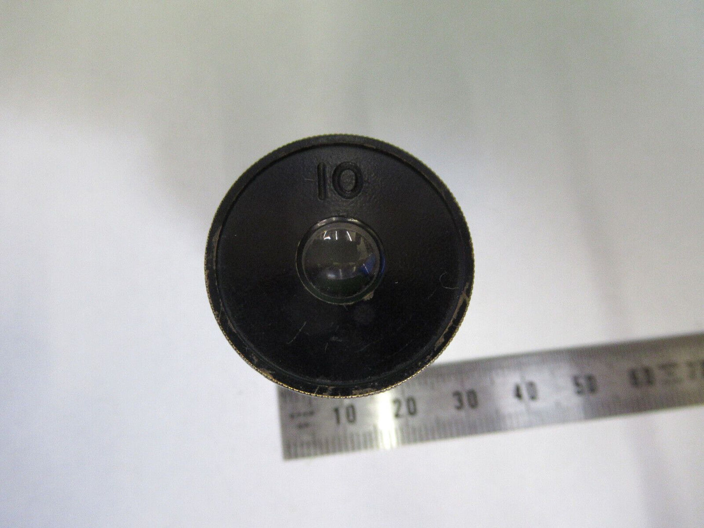 BAUSCH LOMB OKULAR 10X LINSENOPTIK MIKROSKOPTEIL WIE ABGEBILDET #H9-C-15