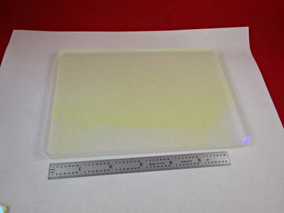 Large Optical Glass Coated Panel Mirror Frosted Side Optics