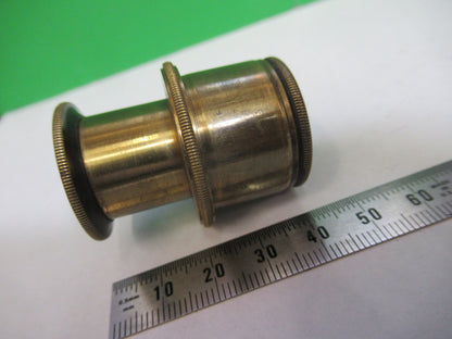 ANTIQUE SEIBERT GERMANY EYEPIECE RARE MICROSCOPE PART AS PICTURED R2-B-33