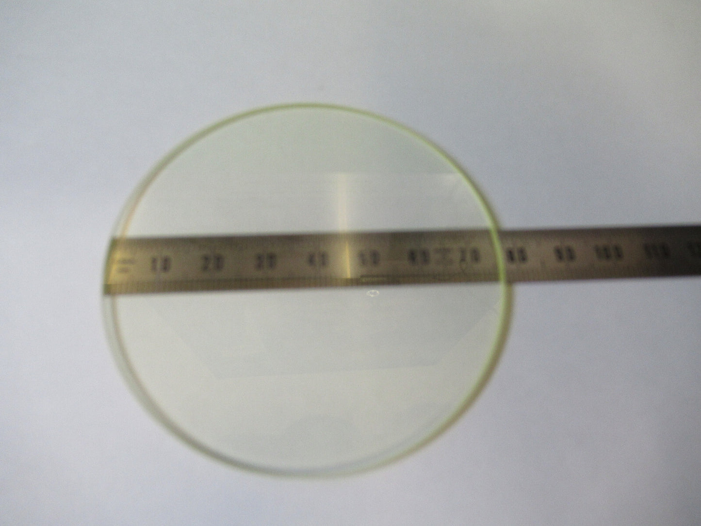 Optical Yellowish Glass Window Mil Spec Laser Optics