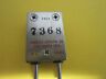 VINTAGE WWII HUNDLEY QUARTZ CRYSTAL KANSAS 7368 KC FREQUENCY STANDARD