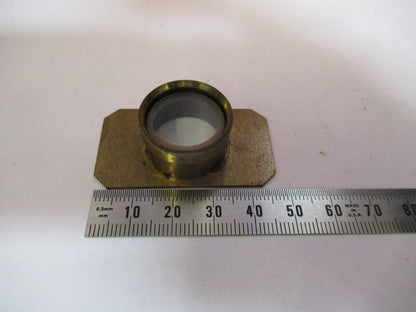 Antique Brass Compressorium Stage London Microscope Part