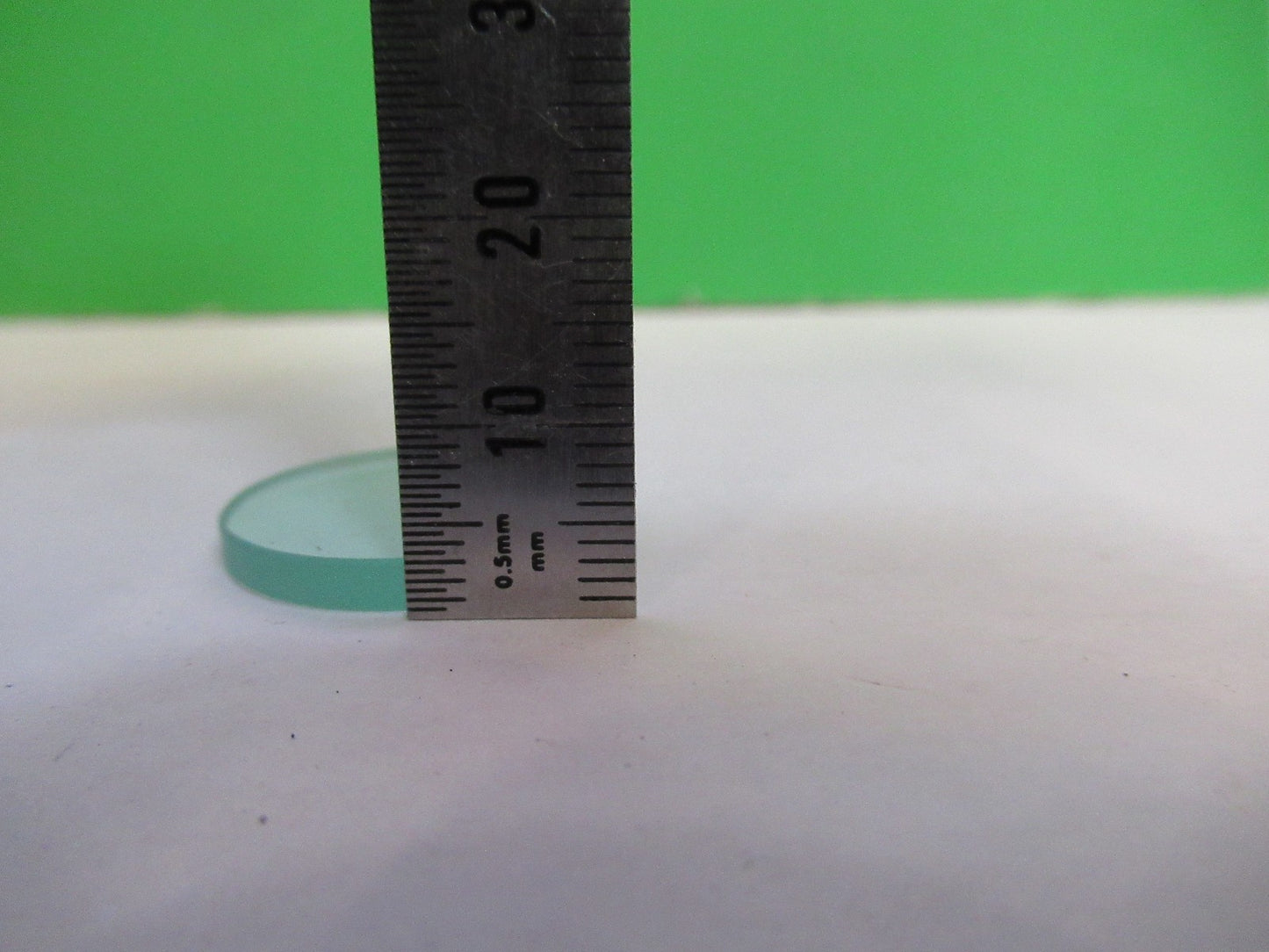 ZEISS GERMANY GLASS FILTER HEAT ABSORB MICROSCOPE PART AS PICTURED U8-B-25