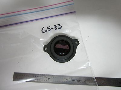 Microscope Weird Dark Field Lens Optics