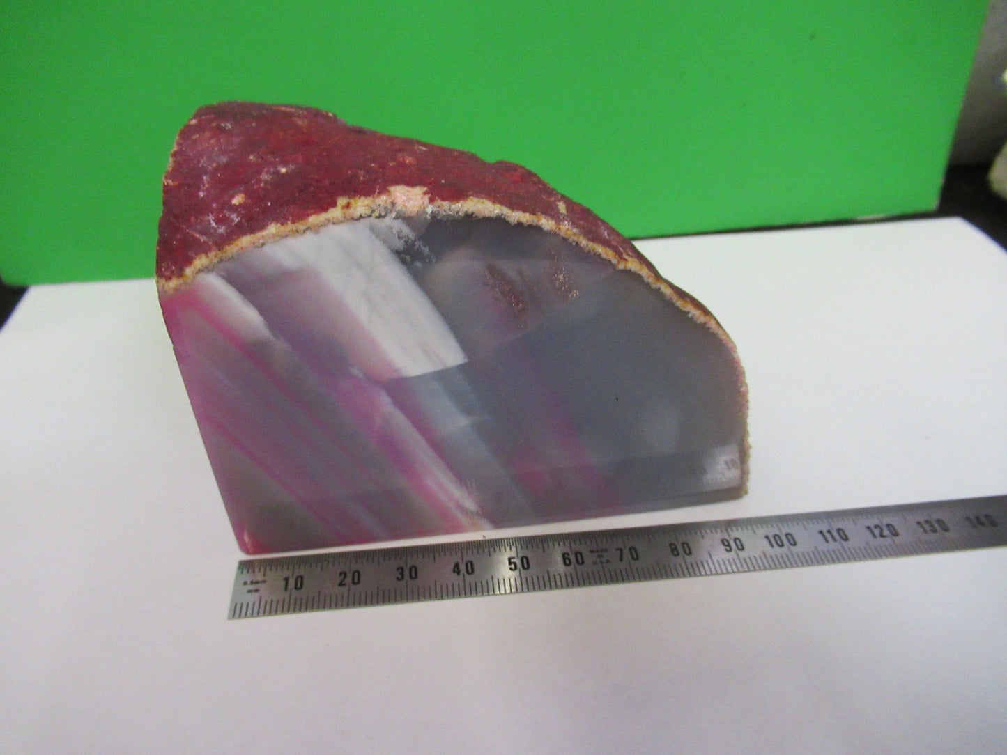 AMAZING AGATE SLICE MINERAL SAMPLE BEAUTIFUL SPECIMEN AS PICTURED V3-A-06