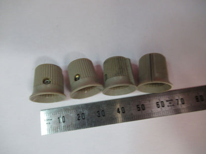 HP HEWLETT PACKARD SET OF PLASTIC KNOBS INSTRUMENT AS PICTURED Y6-B-17