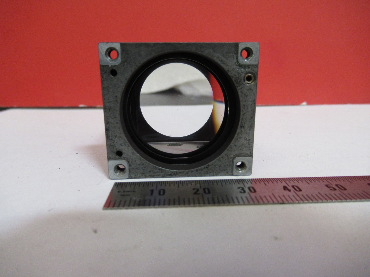 LEICA LEITZ GERMANY DMRB HEAD GLASS PRISM MICROSCOPE PART AS PICTURED T5-A-16