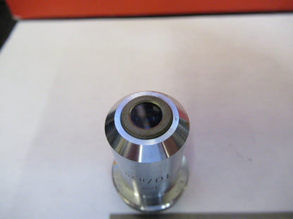 LEITZ WETZLAR OBJECTIVE 10X /170 LENS MICROSCOPE PART AS PICTURED &8Z-A-10
