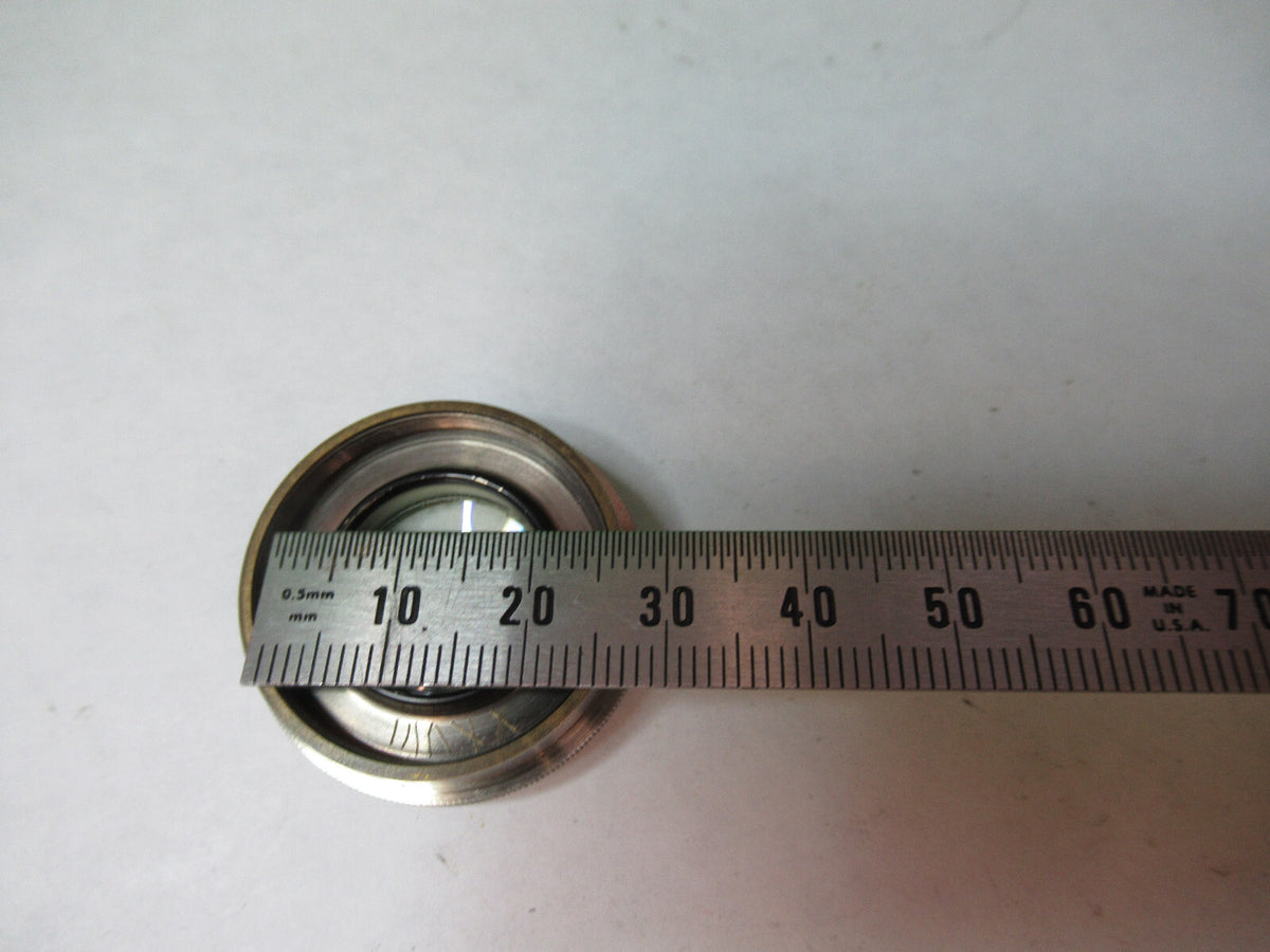 ANTIQUE BRASS NACHET PARIS CONDENSER LENS ASSEMBLY MICROSCOPE PART X2-A-09