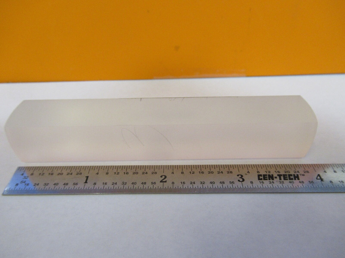 Optical Long Bi Convex Bar Glass Lens Rare Laser Optics