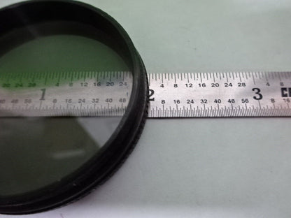 MICROSCOPE PART POLARIZER STEREO OLYMPUS JAPAN OPTICS AS IS #AQ-34